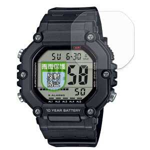 MotoMoto �t�B���� CASIO AE-1600H�V���[�Y (2���Z�b�g) �p �ی�t�B���� ���˒ጸ �w��h�~ ���{��