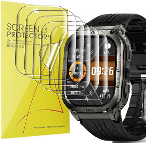 Lamshaw for KOSPET Tank M3 �X�}�[�g�E�H�b�` �ی�t�B����, [6���g] 4H�d�x TPU �ی�t�B���� �J�o�[ �t���t�B���� KOSPET Tank M3 2.01�C���` �X�}�[�g�E�H�b�`�ɑΉ� (6��)