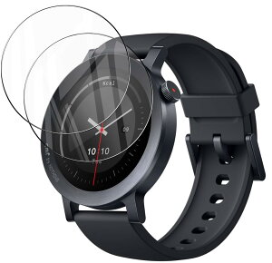 �y2���Z�b�g�z�i2025�V�o��jFor CMF by Nothing Watch 3 Pro �ی�t�B���� �����K���X �yHNWEIWEI�z ����0.3mm 2.5D �d�x9H �����z�� �S�ʕی� �ώw����{���Ɏq�f�ލ̗p ��U�h�~���� CMF by Nothing Watch 3 Pro