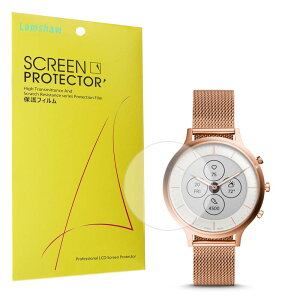 Lamshaw Fossil Charter HR �ی�t�B����, �t���ی�t�B���� �Ή� Fossil Charter HR/Fossil Hybrid HR Charter �X�}�[�g�E�H�b�` (6 Pack)