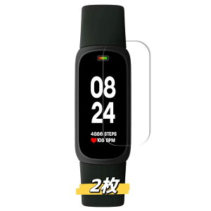 �y2������z Fitbit Inspire 3 �p�� �ی�t�B���� �R�� ������ ���� �N���A �t�B���� ��ʕی�V�[�g