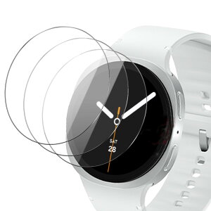 For Samsung Galaxy Watch 8 44MM �K���X�t�B���� �����K���X �ی�t�B���� YANMONGI ���Ɏq���f�� �ϏՌ� �����x�^�b�` �����ߗ� �w��h�~ �C�A���X �\��t���ȒP�y3���Z�b�g�z