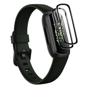 For Fitbit Inspire 3 �t�B���� 0.74 �C���`�yYCJDP 2024�V�o�ꋭ�����f���z Fitbit Inspire 3 �X�}�[�g�E�H�b�` �ی�t�B���� PMMA�f�� 3D�S�ʕی� ���������x(���˒ጸ) ������ɋ��� �w��h�~ �L�Y�C�� �C
