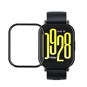 kwmobile 2x Xiaomi Redmi Watch 5 Active�Ή� �ی�t�B���� - ��ʕی� �ی�V�[�� �X�}�[�g�E�H�b�` �w��h�~ �ȒP���� - ���h�~ ����