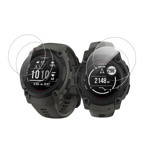 �y4���Z�b�g�zFor Garmin Instinct E 45mm �p �t�B���� �ی�t�B���� �����K���X�t�B�����yNOUKAJU�z �t���ی�t�B���� �d�x9H ��U�h�~ ���h�~ �����ߗ� �w��h�~ �����ȒP �ɔ� �������� Garmin Instinct