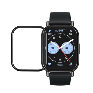 kwmobile 2x Xiaomi Redmi Watch 5 Lite�Ή� �ی�t�B���� - ��ʕی� �ی�V�[�� �X�}�[�g�E�H�b�` �w��h�~ �ȒP���� - ���h�~ ����