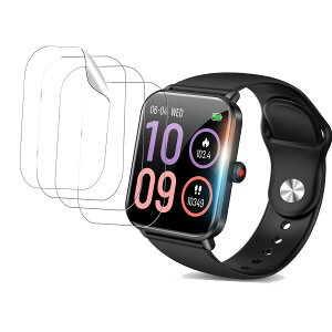 �y4���Z�b�g�z KUKUYA �X�}�[�g�E�H�b�` 2.01 �C���`�ی�t�B���� �X�}�[�g�E�H�b�` �t�B�����yHUKWIMO�z �ی�t�B���� 3D�S�ʕی� �w��h�~ HD�����ߗ� ���ɋ��� �C�A�[�� �ɔ� �������� ���˒�