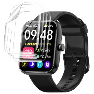 �y4���Z�b�g�z SAIKATI ?IDW25 �X�}�[�g�E�H�b�` 1.83�C���` �p �t�B���� �yNOUKAJU�z �ی�t�B���� TPU���f�� ���h�~ �����ߗ� �w��h�~ �����ȒP �ɔ� �������� �t�B���� Smart Watch 1.83�C���` �ی�