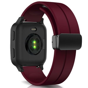 [RoSoki] 20MM �o���h Garmin Approach S50/S44 / Forerunner 570 42mm /Garmin Vivoactive 6/Vivoactive 5 / Forerunner 165/165 Music �Ή� �o���h �V���R���� �X�|�[�c �ւ��X�g���b�v �����x���g �_�炩�� ���C�t�� �����ȒP