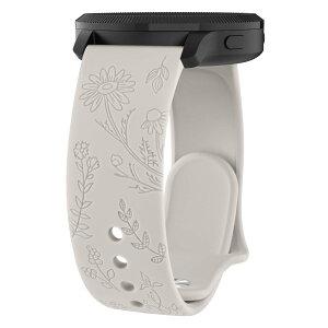 ����t�����[�o���h for Garmin Venu Sq/Sq Music/Venu 2 Plus/Vivoactive 5 / Vivoactive 3 / Vivomove Sport/Forerunner 55 158 245 645 �o���h 20mm �����x���g �V���R�[���������o���h �R���p�`�u�� Garmin Vivomove Style/Luxe/HR (