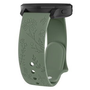 ����t�����[�o���h for Garmin Venu Sq/Sq Music/Venu 2 Plus/Vivoactive 5 / Vivoactive 3 / Vivomove Sport/Forerunner 55 158 245 645 �o���h 20mm �����x���g �V���R�[���������o���h �R���p�`�u�� Garmin Vivomove Style/Luxe/HR (