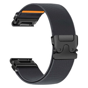 �K�[�~�� �x���g 22mm for Garmin Fenix 8 47mm �E Forerunner 970/965/955/945/935 �Efor Fenix E/7 Pro/7/6/6 Pro/5/5 Plus �EApproach S60/S62 /S70 47mm �EVenu 3/2,�N�C�b�N�����[�X �X�|�[�c �����o���h �i�C���� �p���V���[�g