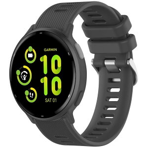 �o���h �R���p�`�u�� Garmin ForeAthlete 55 / ForeAthlete 245/245M / ForeAthlete 645/645M�p�x���g,20mm �_�炩�� �V���R���o���h ���߉\(�_�[�N�O���[)