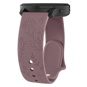 ����t�����[�o���h for Garmin Venu Sq/Sq Music/Venu 2 Plus/Vivoactive 5 / Vivoactive 3 / Vivomove Sport/Forerunner 55 158 245 645 �o���h 20mm �����x���g �V���R�[���������o���h �R���p�`�u�� Garmin Vivomove Style/Luxe/HR (