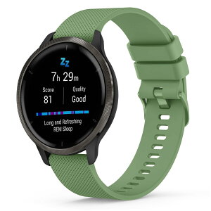 �K�[�~�� �����o���h 22mm�r���v �Ή� Garmin Venu 3/2,vivomove 4,Forerunner 265/255 Music/255/Active/Marq �o���h �x���g �_��ȃV���R�� ���߉\ �ʋC���x���g �y��Venu Forerunner�p �j���ʗp �ϋv�h��