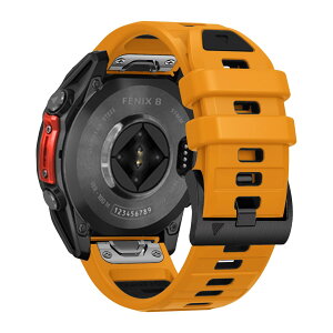 [ShinKin] 26mm Quickfit �o���h Garmin quatix 8 51mm / Garmin Tactix 8/Fenix 8 51mm / Instinct 3 Tactical 50mm /Descent Mk3i /tactix 7 AMOLED �Ή� �V���R���� �X�|�[�c�o���h �X�g���b�v �����x���g �_�炩�� �ʋC�� �j����