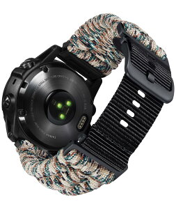 �R���p�`�u�� �K�[�~�������x���g20mm 22mm 26mm �R���p�`�u��GARMIN �E�H�b�`�i�C�����X�|�[�c�o���h �ϋv���̍����҂ݍ��� 550 �p���R�[�h �X�}�[�g�E�H�b�`�o���h �R���� ��?Fenix/��?Tactix/��