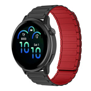 [RosMank] 20mm �o���h Garmin Forerunner 570 42mm/Forerunner 165/Vivoactive 6/Vivoactive 5 �Ή��A�K�[�~�� Garmin Venu Sq 2/Approach S50/S44 �p �V���R�����C�����X�g���b�v�A������