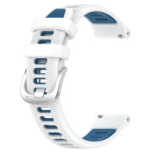 Garmin Forerunner265S/Forerunner265S music/Venu 3S�p�o���h 18MM �x���g ���F �ւ��o���h �V���R���� �_�炩�� �ʋC�� �ϋv�� �X�|�[�c�o���h �A�N�Z�T���[ (�z���C�g�E�u���[)