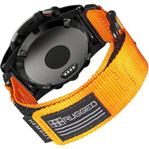 Hemsut �K�[�~�� �x���g �K�[�~���E�H�b�` �i�C�����X�|�[�c�o���h F?nix/Forerunner/Approach/MARQ/Quatix/D2/Instinct/Enduro/Tactix�V���[�Y�p �A�b�v�O���[�h���ꂽ�R�l�N�^ �K�[�~���̃N�C�b�N�t�B�b�gver