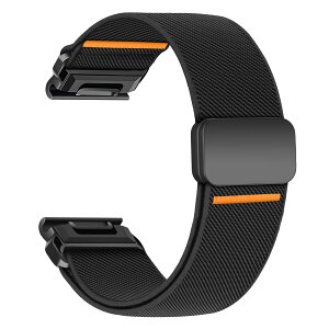 �R���p�`�u�� Garmin �x���g 22mm �p�i�C�����L�k���r���v�o���h,�}�O�l�b�g�� for Garmin Fenix 8 & Tactix 8 AMOLED 47mm/Fenix E / 7 / 7 Pro/ 6/ 6 Pro/ 5/ 5 Plus �EQuatix 7 /7 Pro�EForerunner 970/ 965/ 955/ 945/ 935 �T�C�Y��
