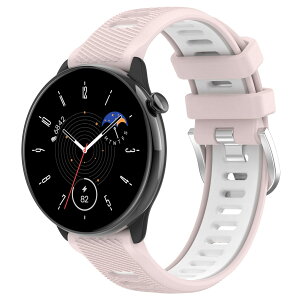 Garmin(�K�[�~��) Forerunner265S / 255S /255S Music/Venu 2S /vivomove 3S/vivoactive 4S�Ή������p�o���h �V���R���� �j�����p �X�|�[�c �x���g �K�[�~�� �t�H�A�����i�[ 18mm(�s���N�z���C�g)