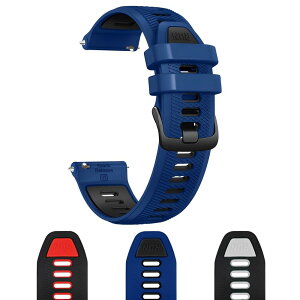 BUTEFO 22mm �\�t�g�V���R���X�g���b�v �X�|�[�c���X�g�o���h �N�C�b�N�����[�X�����p�E�H�b�`�o���h Garmin Forerunner 265/Forerunner 255/Forerunner965/Forerunner955/ Fenix 7�ȂǂɑΉ� (�{��)