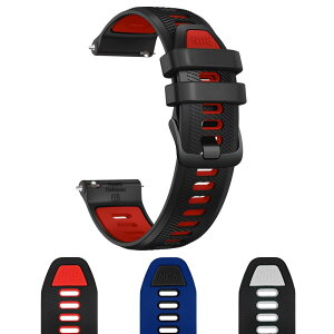 BUTEFO 22mm �\�t�g�V���R���X�g���b�v �X�|�[�c���X�g�o���h �N�C�b�N�����[�X�����p�E�H�b�`�o���h Garmin Forerunner 265/Forerunner 255/Forerunner965/Forerunner955/ Fenix 7�ȂǂɑΉ� (��+��)