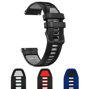 BUTEFO 22mm �\�t�g�V���R���X�g���b�v �X�|�[�c���X�g�o���h �N�C�b�N�����[�X�����p�E�H�b�`�o���h Garmin Forerunner 265/Forerunner 255/Forerunner965/Forerunner955/ Fenix 7�ȂǂɑΉ� (��+�D)