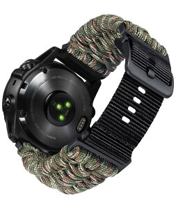 �R���p�`�u�� �K�[�~�������x���g20mm 22mm 26mm �R���p�`�u��GARMIN �E�H�b�`�i�C�����X�|�[�c�o���h �ϋv���̍����҂ݍ��� 550 �p���R�[�h �X�}�[�g�E�H�b�`�o���h �R���� ��?Fenix/��?Tactix/��