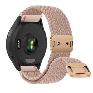 [RosMank] 18mm �҂ݍ��݃E�H�b�`�o���h Garmin Venu 4 41mm/Venu 3S 41mm/Venu 2S/Move 3S/Active S �Ή��A�i�C�����҂ݍ��݌����p�X�g���b�v Garmin Forerunner 265S/255S/Vivoactive 4S/Vivomove 3S �p�A�~���N�e�B�[