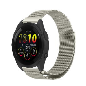 [MosFoil] Garmin Forerunner 570 42mm/Vivoactive 6/5/Forerunner 165/vivomove Trend �Ή� �����o���h �~���l�[�[ 20mm �����o���h �X�e�����X�� ���C�o�b�N���t�� �K�[�~�� ���B���H�A�N�e�B�u 6 �ւ��x���g Garmin Ve