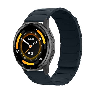 [Hinnwer] 22mm �o���h Garmin Venu 4/3 45mm/vivoactive 4/Venu 2/Active �Ή� �K�[�~�� �o���h ���C�V���R�� ���v�x���g �X�|�[�c �o���h �_�炩�� �h�� �ւ��o���h �������� �����X�g���b�v Garmin Forerunner 570 4