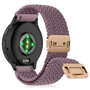 [CeiLarv] 22mm �o���h Garmin Venu 4 45mm/�K�[�~�� Venu 3 45mm/Venu 2/Vivoactive 4 /Active �p �i�C�����f�� �����o���h �҂ݍ��� �}�O�l�b�g�N���X�v ���v�x���g �ʋC�� �e�͐� �L�k�� �_� Garmin Forerunner 570