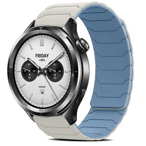 [SiDyQi] ���v�o���h Xiaomi Watch S4 S3/Redmi Watch 5 Active 5 Lite �Ή� �V���R�[���o���h Quick Release 22MM�����x���g ���C�݌v �j�����p �ւ��x���g Garmin Venu 4 3 2 45mm/Forerunner 265 �p (�X�^�[���C�g�E�u���[)