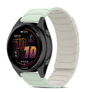 [CiimWaa] 22mm �o���h for Garmin Venu 4/3 45mm/vivoactive 4/Venu2 �p �V���R�� ���v�o���h ���͂Ȏ��C �X�}�[�g�E�H�b�`���� �}�O�l�b�g �_�炩�� �����^ �j�����p ���K�� �x���g �K�[�~�� garmin Forerunner 265