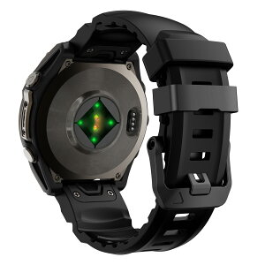 ���v�o���hGarmin Fenix 6X/6X Pro/Sapphire�Ή��A26mm QuickFit�����p�x���gFenix 5X/5X Plus/Fenix 3/3 HR�Ή��A�K�[�~���o���hTactix/Fenix 8 AMOLED 51mm/Descent Mk3i 51mm/Mk2i/Mk2/tactix 7 Pro�Ή� (�u���b�N)