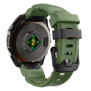 ���v�o���hGarmin Fenix 6X/6X Pro/Sapphire�Ή��A26mm QuickFit�����p�x���gFenix 5X/5X Plus/Fenix 3/3 HR�Ή��A�K�[�~���o���hTactix/Fenix 8 AMOLED 51mm/Descent Mk3i 51mm/Mk2i/Mk2/tactix 7 Pro�Ή� (�I���[�u�O���[��)