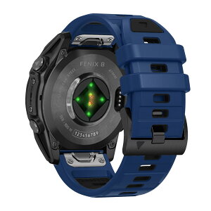 [VanHooc] Quickfit 22mm �o���h for Garmin Fenix 8 Pro/Quatix 8/Tactix 8 47mm �X�|�[�c�o���h �N�C�b�N�t�B�b�g �V���R���� �_�� �ʋC�� ��� ���i�K���� ������ �ϋv�� �\�t�g �����x���g �R���p�`�u�� �K�[