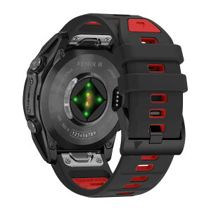 [VanHooc] Quickfit 22mm �o���h for Garmin Fenix 8 Pro/Quatix 8/Tactix 8 47mm �X�|�[�c�o���h �N�C�b�N�t�B�b�g �V���R���� �_�� �ʋC�� ��� ���i�K���� ������ �ϋv�� �\�t�g �����x���g �R���p�`�u�� �K�[