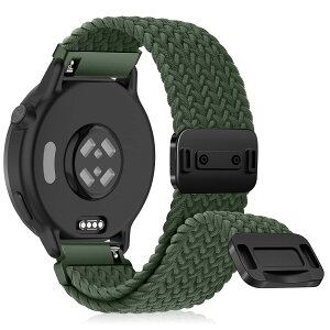 [CeiLarv] 20mm �o���h Garmin Vivoactive 6/Vivoactive 5/Approach S50/S44 �p �i�C�����f�� �����o���h �҂ݍ��� �}�O�l�b�g�N���X�v ���v�x���g �ϋv�� �ʋC�� �e�͐� �L�k�� �_� Garmin Forerunner 570 42mm/�K�[
