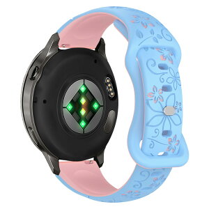 [SumNeol] 18mm �o���h Garmin(�K�[�~��) Venu 4 41mm/Venu 3S 41mm/2S/Forerunner 265S/255S/Vivoactive 4S 40mm/Vivomove 3S 39mm/Active S �Ή� �����x���g �V���R���f�� �o�b�N���t�� �ւ��x���g�ʋC�� �y�� �����\ �H���