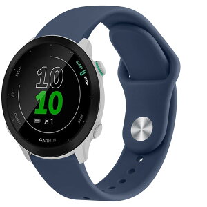 �R���p�`�u�� Garmin ForeAthlete 55 / ForeAthlete 245/245M / ForeAthlete 645/645M�p�o���h �����x���g,20mm �_�炩�� �V���R���o���h ���߉\ (�l�C�r�[)