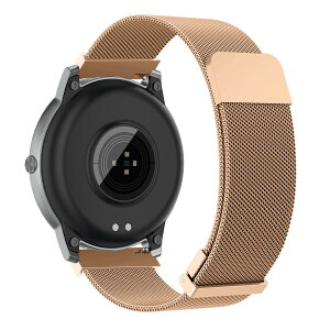 RanBluu 20mm �o���h Garmin Approach S50/Approach S44/Vivoactive 6/Vivoactive 5/Forerunner 165/165 Music/vivomove Trend �����o���h �}�O�l�b�g 20�~�� �X�}�[�g�E�H�b�` �����x���g �ւ��x���g �X�e�����X �X�g���b�v