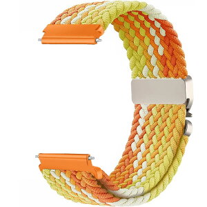 Issinlky 18mm �i�C�����҂݃o���h Garmin Venu 2S/Venu 3S/Vivomove 3S/Vivoactive 4S/Forerunner 255s/255s Music/265s �Ή� �N�C�b�N�����[�X�����p�e���X�g���b�v ���f�B�[�X �����Y