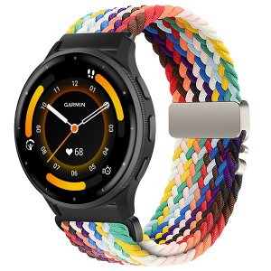 [AiMaoo] 22mm ���v�o���h Garmin Venu 4 45mm/Venu 3 2/Forerunner 570 47mm/265/265 Music/255/255 Music/Vivoactive 4 �Ή� �����x���g �ւ��x���g �L�k�� �i�C�����p���V���[�g�o�b�N���҂݃o���h Huawei Watch GT 5 Pro 5 4 3 2