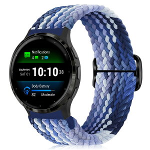 [MokaZii] 18mm �����o���h Garmin Venu 4 41mm/Venu 3S/Forerunner 265S /255S /255S Music �Ή� �ґg�����x���g �T�C�Y���߉\ �i�C������ �e�͐� �_�� �R���p�`�u�� Garmin Vivoactive 4S 40mm/3S 39mm/Active S/Venu 2S/Move 3S