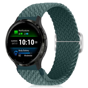 [MokaZii] 18mm �����o���h Garmin Venu 4 41mm/Venu 3S/Forerunner 265S /255S /255S Music �Ή� �ґg�����x���g �T�C�Y���߉\ �i�C������ �e�͐� �_�� �R���p�`�u�� Garmin Vivoactive 4S 40mm/3S 39mm/Active S/Venu 2S/Move 3S