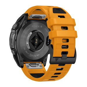 [VanHooc] Quickfit 22mm �o���h for Garmin Fenix 8 Pro/Quatix 8/Tactix 8 47mm �X�|�[�c�o���h �N�C�b�N�t�B�b�g �V���R���� �_�� �ʋC�� ��� ���i�K���� ������ �ϋv�� �\�t�g �����x���g �R���p�`�u�� �K�[