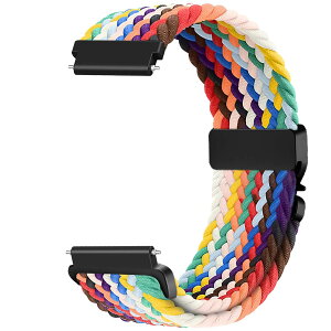 [Issinlky] 22mm �i�C�����҂݃o���h Garmin Venu 2/Venu 3/Garmin Vivoactive 4/Galaxy Watch 3 45mm/Galaxy Watch 46mm/Gear S3 Frontier/S3 Classic �Ή� �L�k���X�g���b�v ���f�B�[�X �����Y